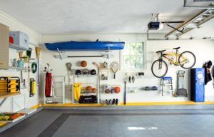 clean organized garage