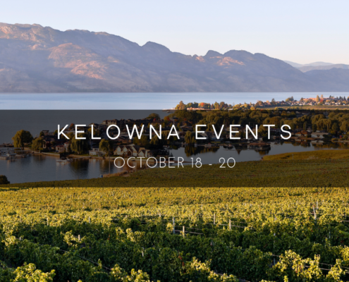 Kelowna weekend events Oct 18-20