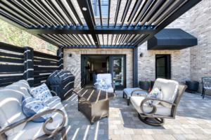 2691 Gore Street Outdoor Patio - Brownstone New York Charm in the Heart of Kelowna